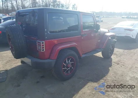 2012 Jeep Wrangler Sahara из США, поврежденный, VIN 1C4AJWBG7CL125661